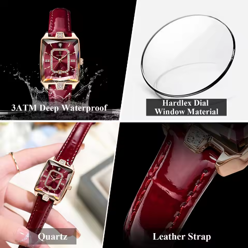 Luxury Square Women's Watch