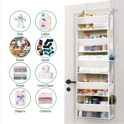 Multi Purpose Over The Door Organizer