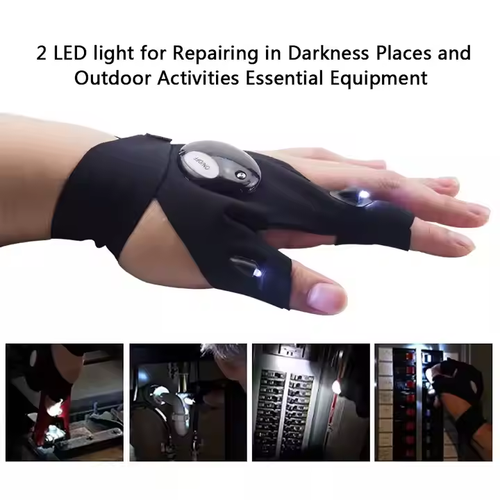 1 Pair Multifunctional LED Gloves