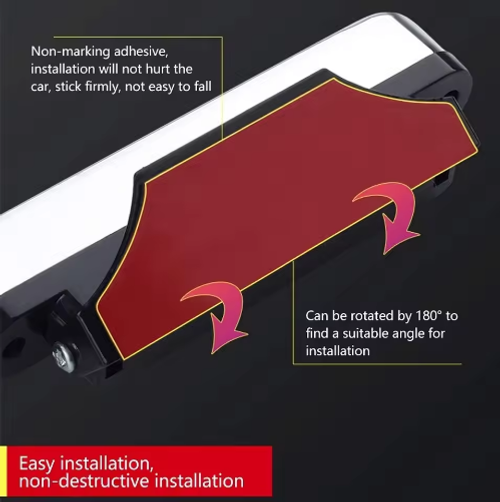 2Pcs Cool Look Wind Powered Car LED Light