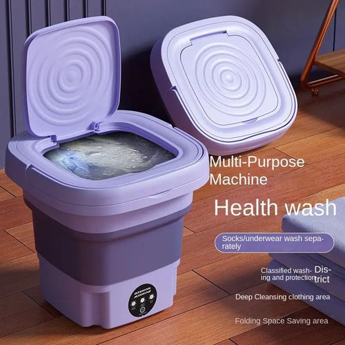 Electric Portable Washer and Dryer Small Foldable Mini Washing Machine for Baby Clothes