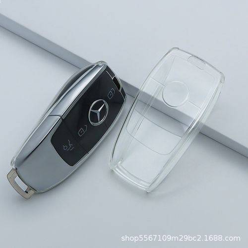 TPU Car Key Case Cover for Mercedes Benz E C S GLC Cl E200 E400 E63 W213 S550 S560 C260 A200 Key Shell Protector