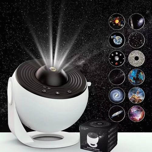 12 in 1 Smart Laser Starry Sky Night Light 360 Degree Galaxy Projector Holiday Light Room Planetarium Galaxy Star Projector