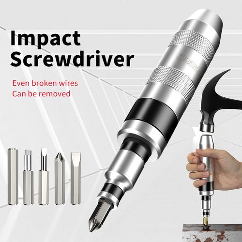 Impact Screwdriver Impact Batch Rust Screw Take-out Remover Batch Head Set