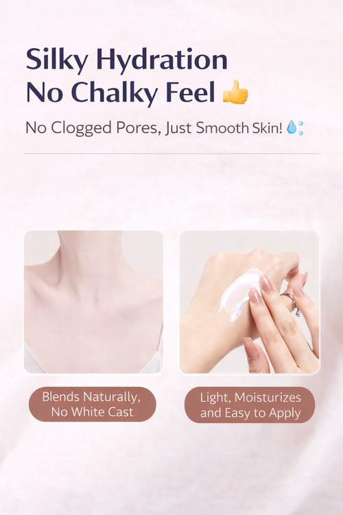 SPF50+ Sunscreen Cream | High Protection UV Defense for Hot Weather