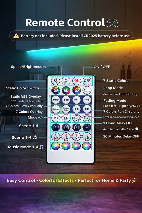 RGB LED Strip Lights Ghana | Dream Color Smart App Control Lights | Pay on Delivery