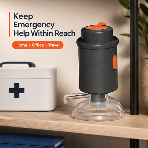 🔥Hot Seller🔥 COD！Choking First Aid Device, First Aid Kit, Negative Pressure Device,Negative Pressure Mask, Heimlich Maneuver, Choking Prevention