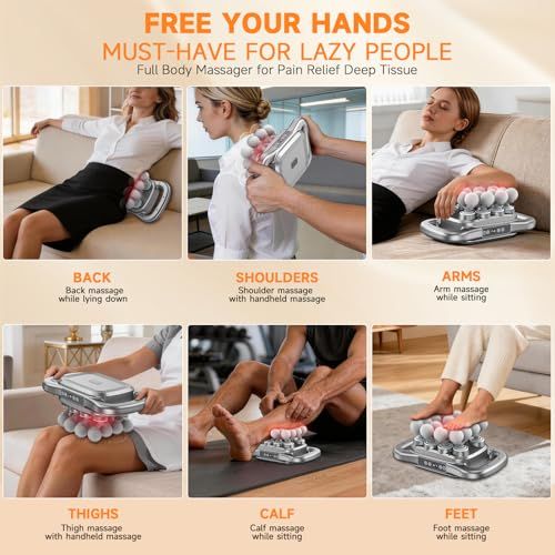 16-Head Electric Body Massager for Full Body Relaxation