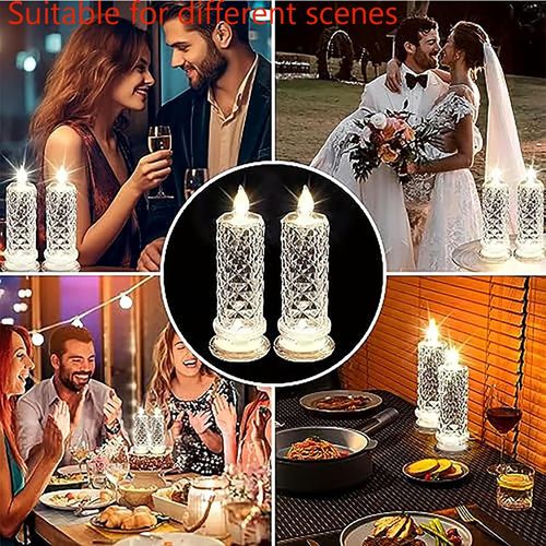 ⚡ FlameLess Candle Lamp – Flickering Warm Light, Ideal for Blackouts & Cozy Evenings at Home