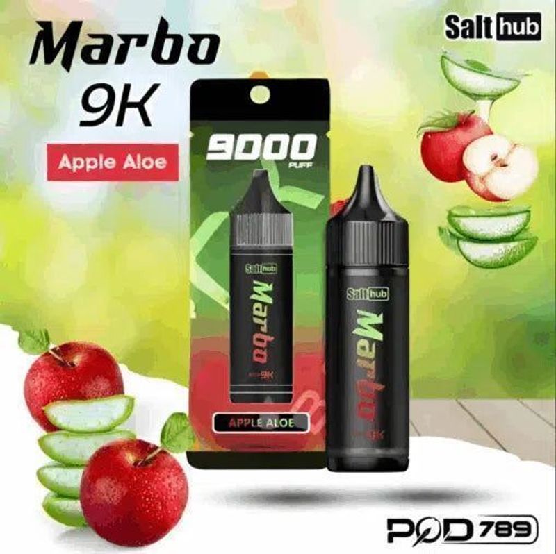 Marbo Bar拋棄式電子煙 網狀霧化搭配9000口，外出與輪換更順手