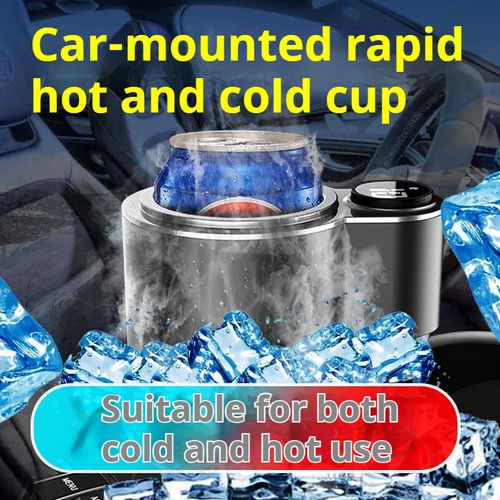 Car fast cooling cup ✨ cooling and heating ✅ portable mini refrigerator 🔥 hot selling