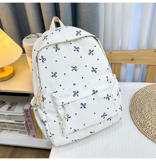 Fresh and Cool Multi-purpose Casual Schoolbag for Middle School and High School Students - Lightweight Backpack with Double Straps - Trendy and Stylish Large Capacity Bag