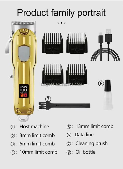 Rechargeable Electric Hair Clipper