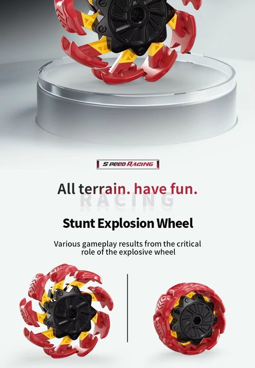 Double-Sided RC Stunt Car