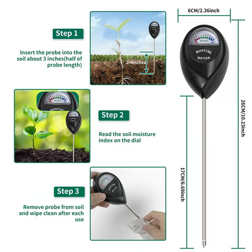 💧Soil Moisture Meter, Plant Watering Monitor, A Great Helper for Gardening and Potted Plants