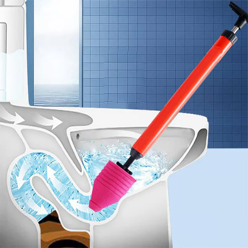 🏆Multipurpose Household High Pressure Toilet Plunger