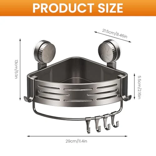Why These Space-Saving Corner Shelves Are Flying Off Shelves, The (Corner Vault )That Holds 40 Pounds Without Drilling
