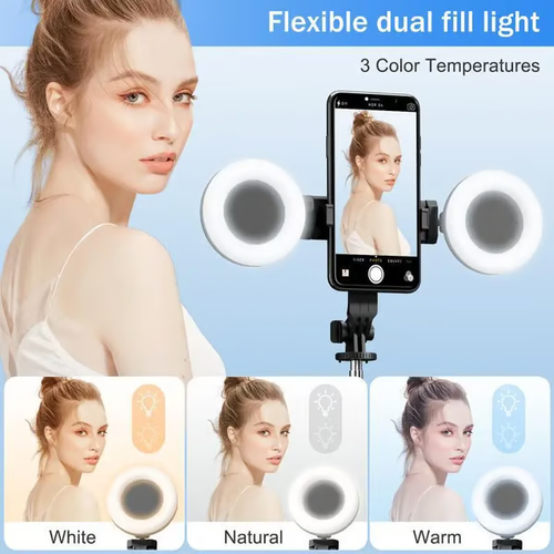 📱New 6 in 1 Selfie Stick With Fill Light