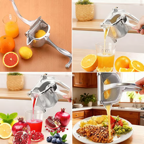 Stop Wasting Money On Fruit: This Heavy-Duty Squeezer Gets Every Last Drop—No Electric Juicer Needed