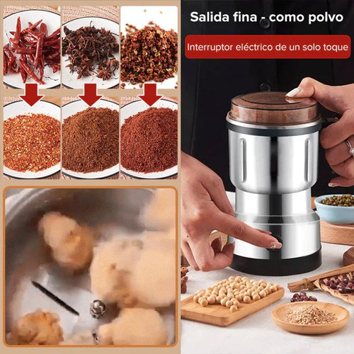 Electric Grinder – Coffee, Spices & More in Seconds! ⏳⚡