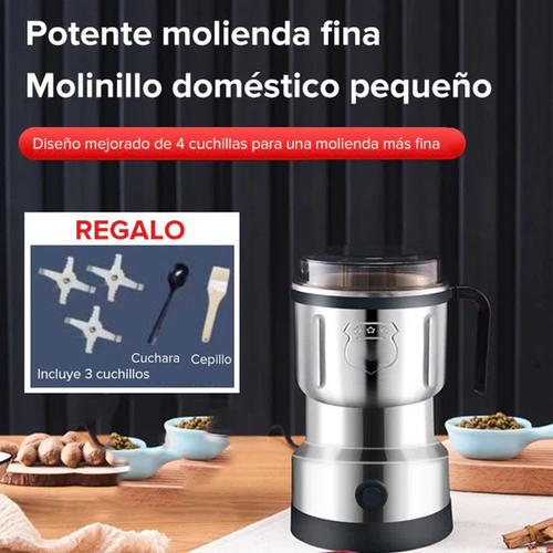 Electric Grinder – Coffee, Spices & More in Seconds! ⏳⚡