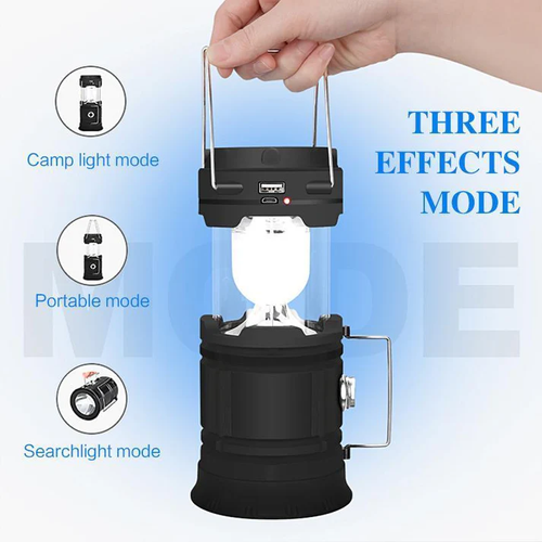 ⏰3-in-1 LED Flame Camping Lantern⛺🔦
