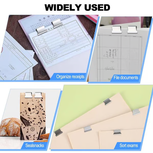 ✨Portable Binder Clip Stapler
