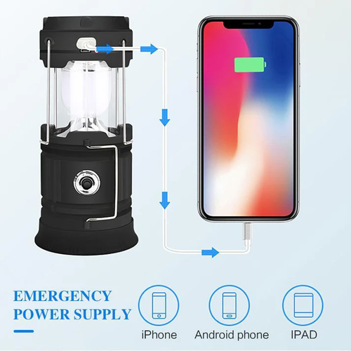 ⏰3-in-1 LED Flame Camping Lantern⛺🔦