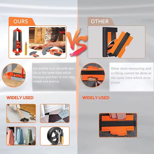 🔥Contour Gauge Scribe Tool with Lock