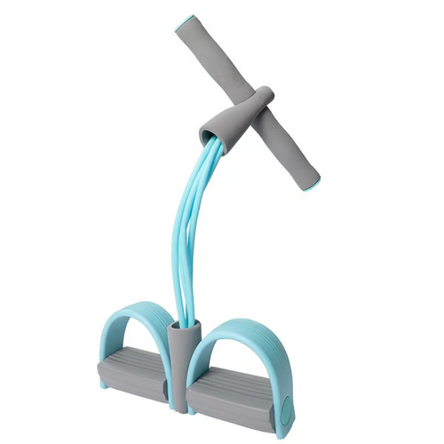 2026 Fitness Resistance Bands-6 Tube Pedal Ankle Puller