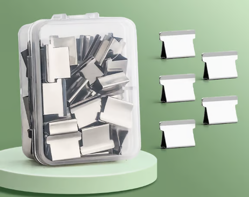 ✨Portable Binder Clip Stapler