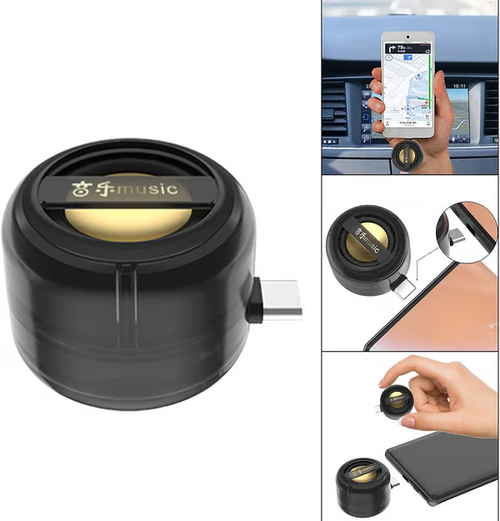 （Type-C）🔊Portable 5X Speaker Amplifier–Plug & Play for Music-Calls