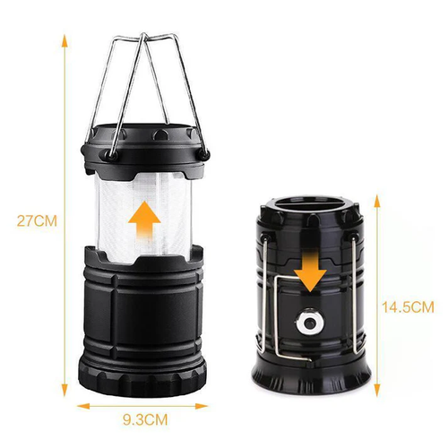 ⏰3-in-1 LED Flame Camping Lantern⛺🔦