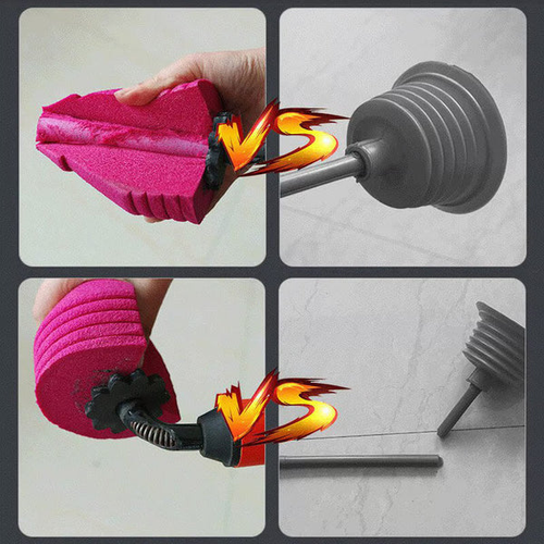 🏆Multipurpose Household High Pressure Toilet Plunger