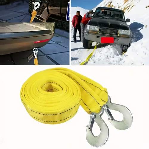 🔥Tow Strap with Hooks 13.12 Foot-4 m