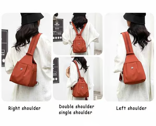 2026 Premium 3 in 1 Anti-Theft Travel Tote Bag🎒（Van Gogh Orange）