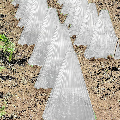 50 PCS Clear Garden Cloche for Plants