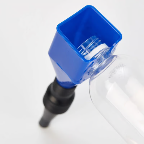 Flexible Wide-Mouth Funnel with Built-in Filter（5pcs）