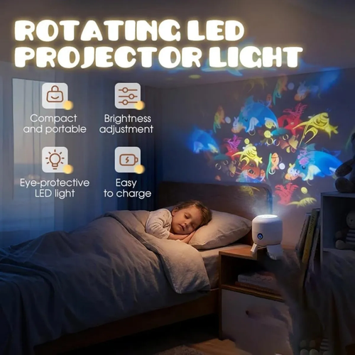 Dynamic rotating LED projector light（Marine model）
