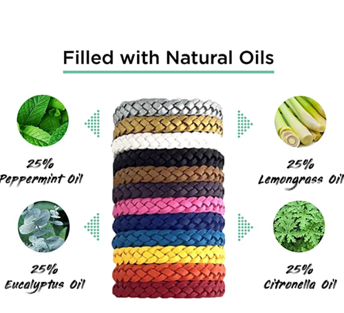Mosquito Repellent Bracelet （12pcs）