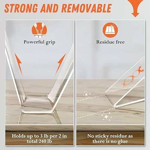 ✨Extra Large Double Sided Tape , Clear & Tough Nano Tape, Multipurpose Mounting Tape