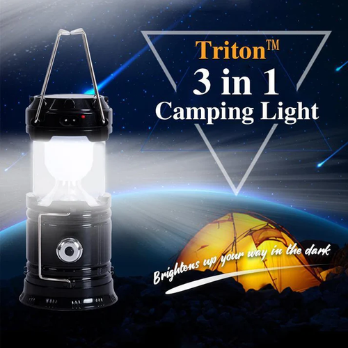 ⏰3-in-1 LED Flame Camping Lantern⛺🔦
