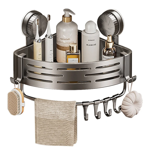 Why These Space-Saving Corner Shelves Are Flying Off Shelves, The (Corner Vault )That Holds 40 Pounds Without Drilling