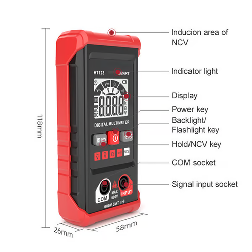 HT Automatic Digital Multimeter
