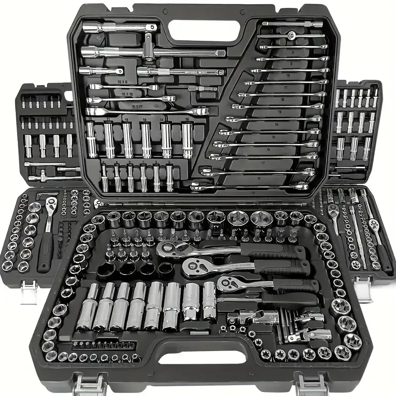 Fast Arrival 46pcs Professional Automotive Master Tool Kit - Premium Tool Sets For Car, Bike, And Motorcycle Maintenance - Compact, Portable, And All-In-One Solution With Ratchet Wrench, Assorted Screwdriver Set