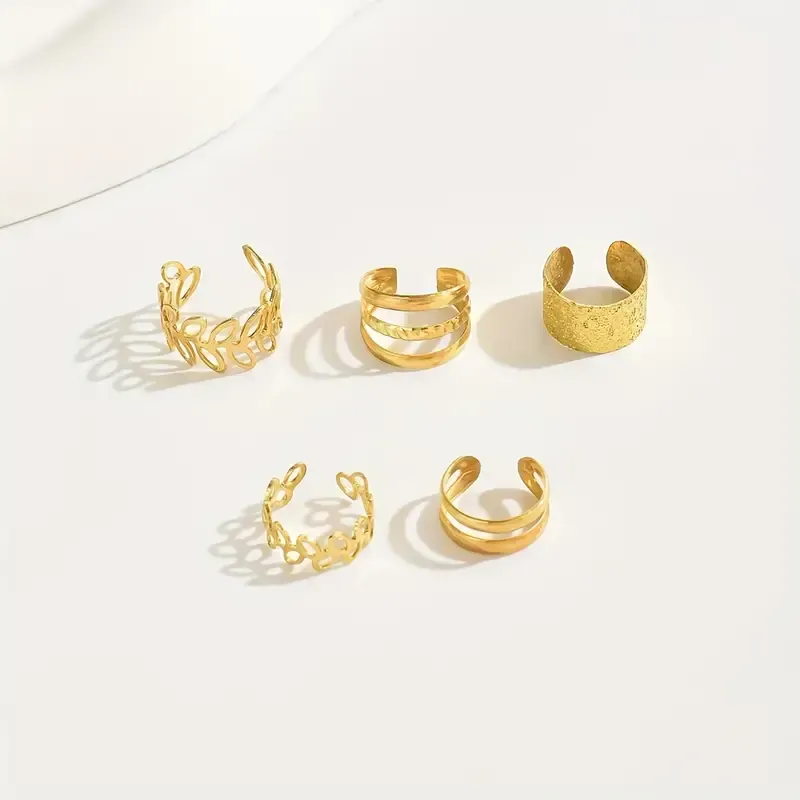 22Women's ear cuff set