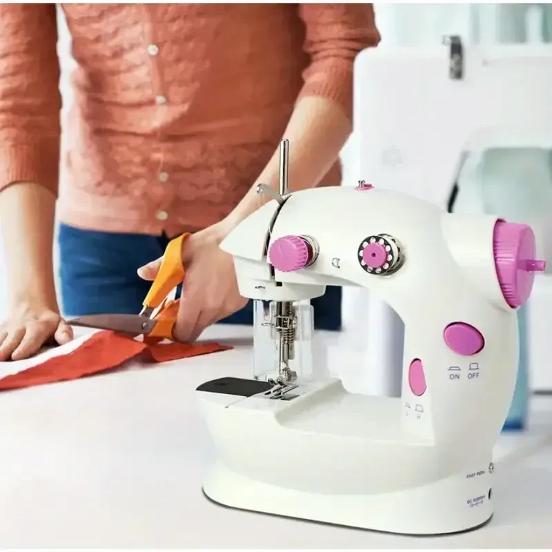 Home Sewing Machine, Mini Electric Sewing Machine - Multifunctional Automatic Sewing Machine Lightweight