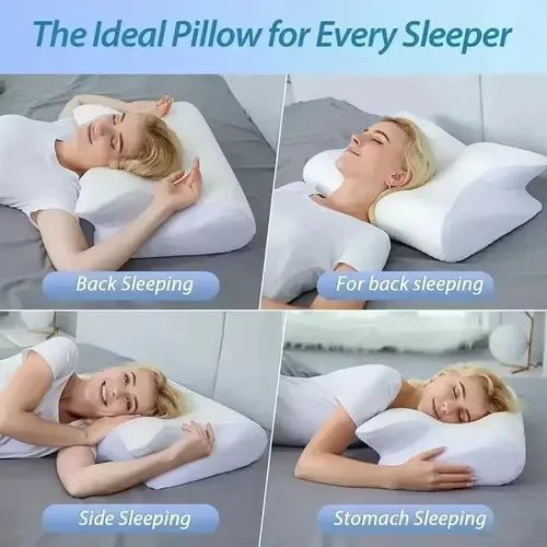 3D Ergonomic Sleep Memory Pillow