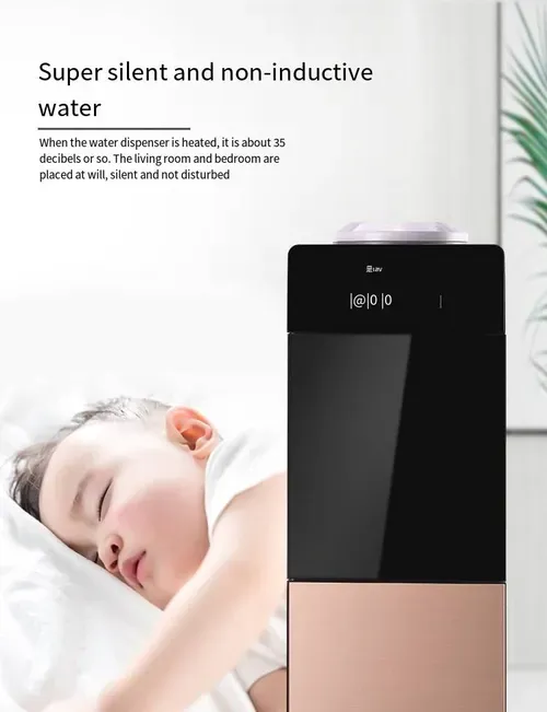 Colorful Vertical Drinking Water Machine Cold and Hot Warm Water Compressor Refrigeration