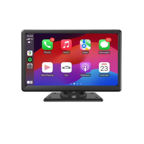 2025 Newest Portable Carplay Screen for Car, 7 Inch IPS Touchscreen Car Stereo Support Wireless Carplay DealsforYouDays